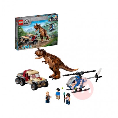 LEGO dinosaur helicopter set