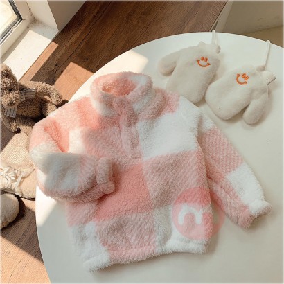 Exports Thickened kid s sweater wit...