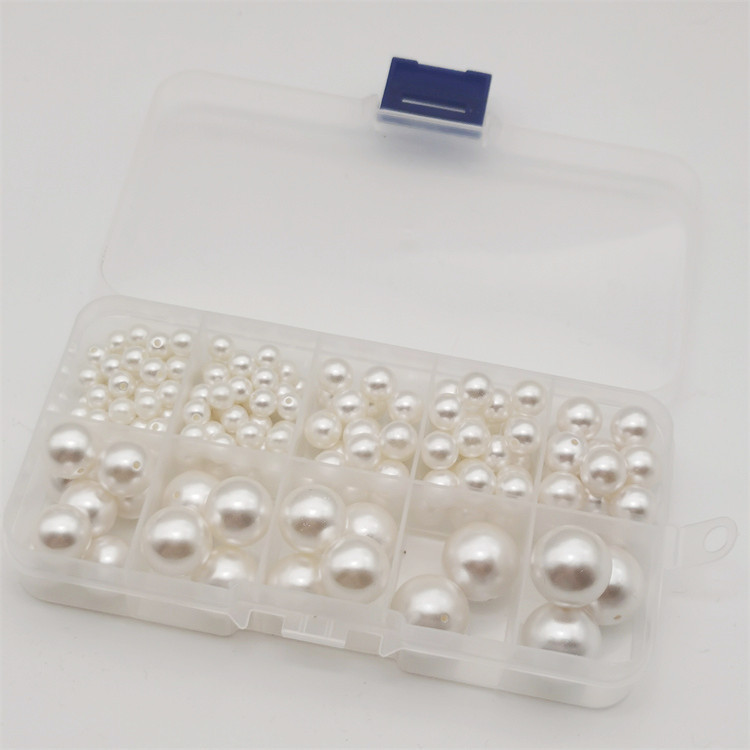 LXY Pearl Rivets Clothes Accessories DIY Hand-Pressed Nails Distribution Base ABS Single-Hole Pearl Rivets