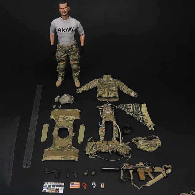 Factory Directly Sell Collection 12 Inch 1/6 Scaled Bjd Doll Toy Military Action Figure