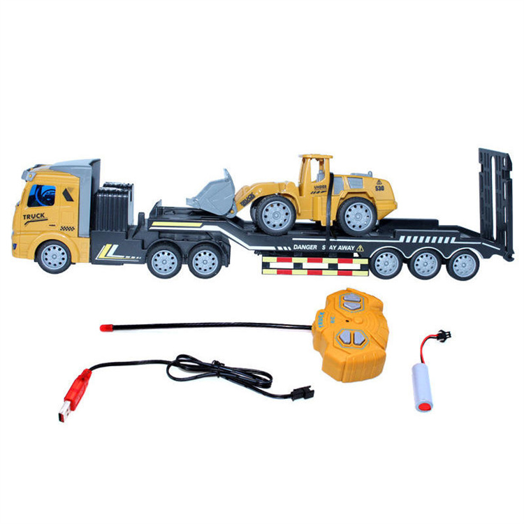 Hot sell engineering car Remote control engineering car 4 channel rc truck excavator toy r/c toys cars toy rc trucks