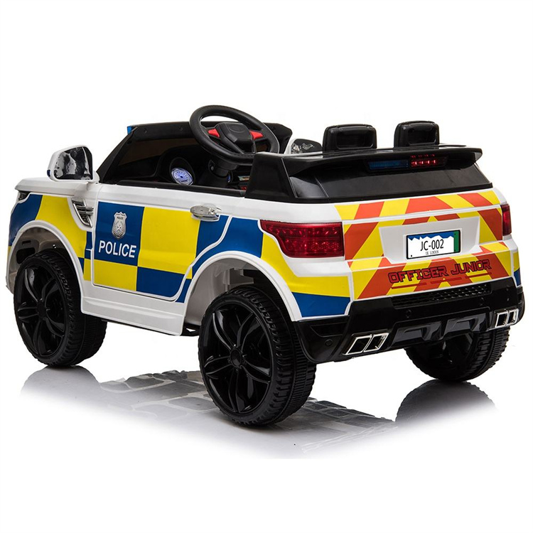 cheap police car for baby to drive 12 volt electric kids ride on car