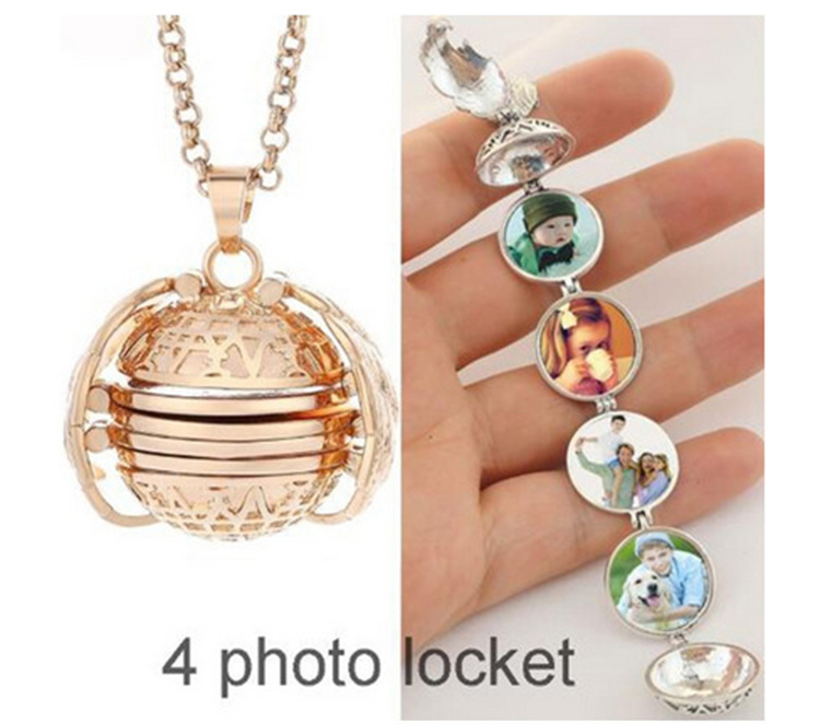 OEM New alloy necklace women's extended 4 photos Necklace Pendant angel wings gift decorative jewelry