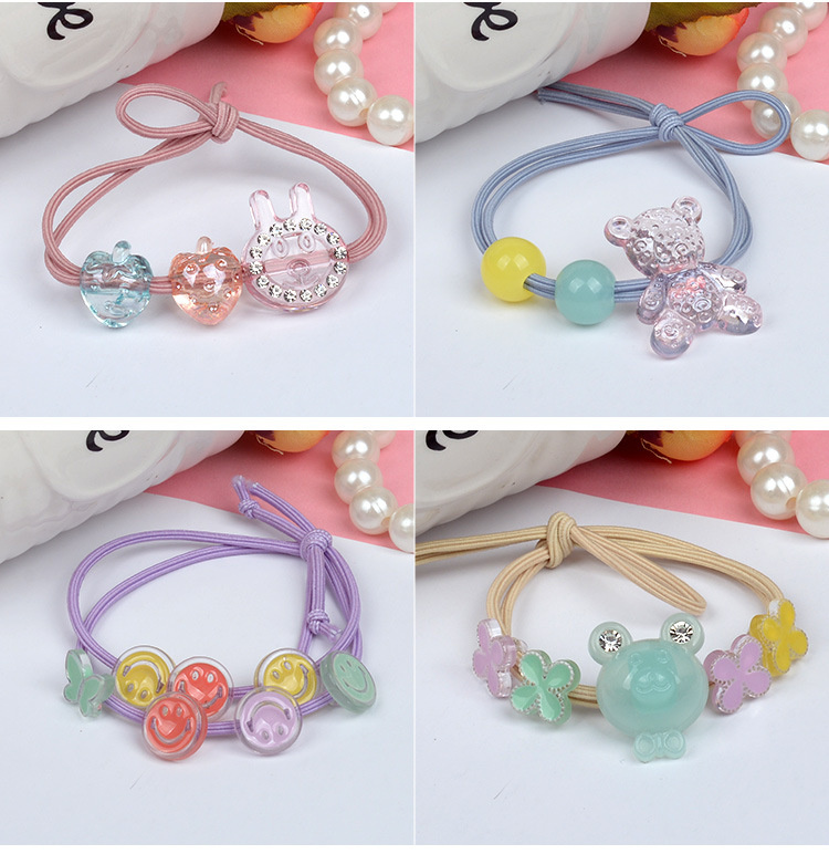 Children s Acrylic Beaded Handmade DIY Girl Beaded Necklace Bracelet Popular Headrope Early Education Puzzle Toy