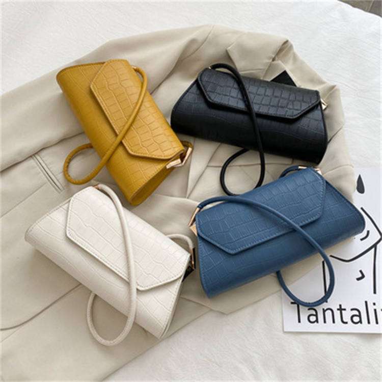 OEM Fashion Women Bag Shoulder Bag Texture All-Match PU Female Bags 