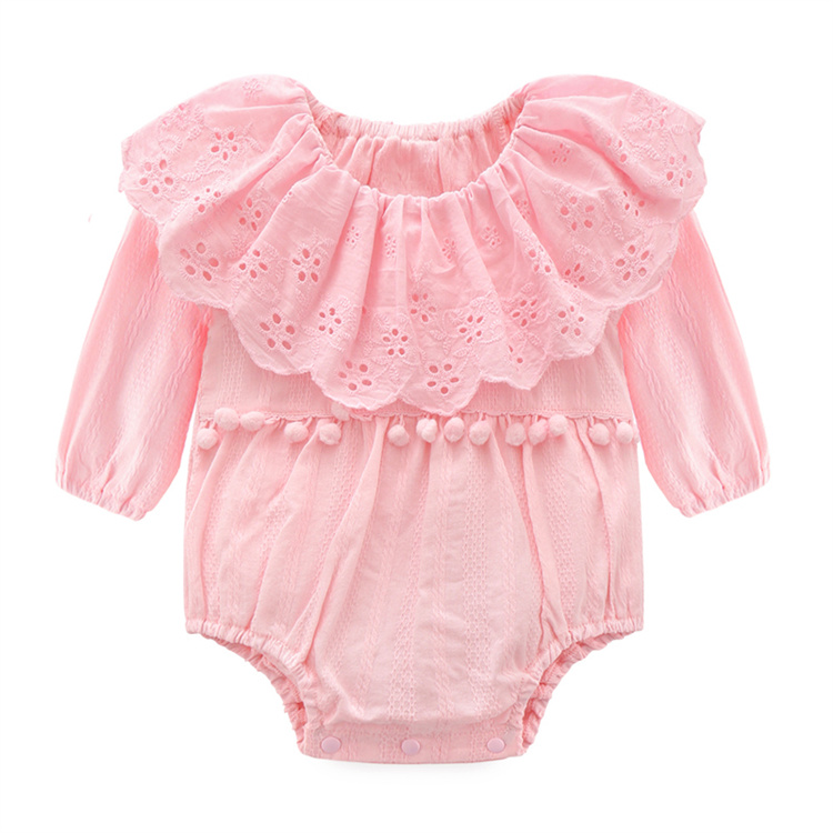 2020 newest Spring organic cotton baby girl rompers baby clothes 100% cotton clothing infant toddler baby onesie bodysui