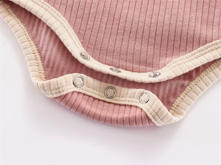 Baby spring and summer climbing clothes baby onesie 100% cotton organic custom babi onsi