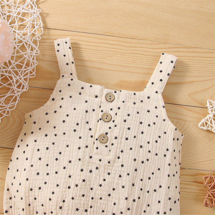 Factory direct sales summer male and female newborn baby clothes pure cotton baby clothes summer