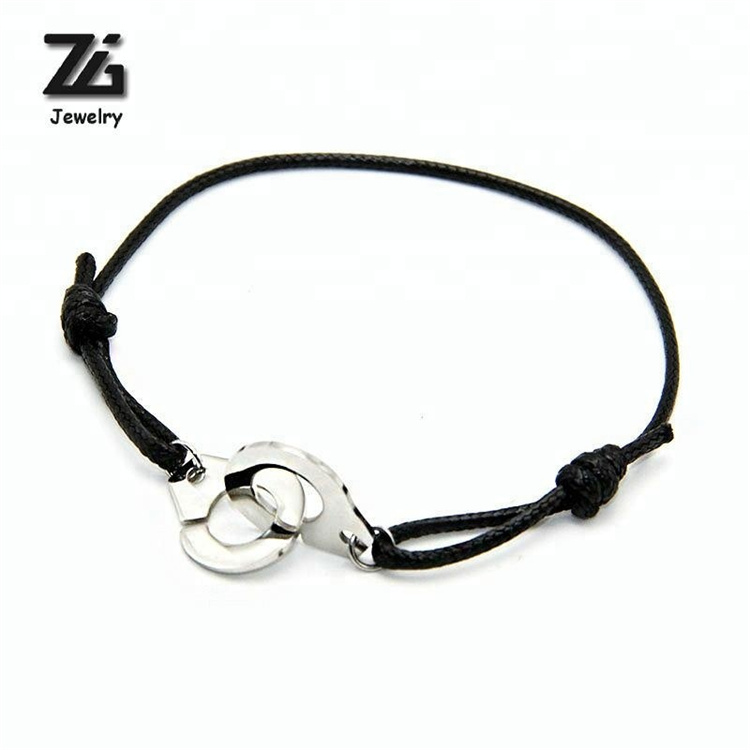 ZG Wholesale Factory 316l Stainless Steel Handcuffs Bracelet