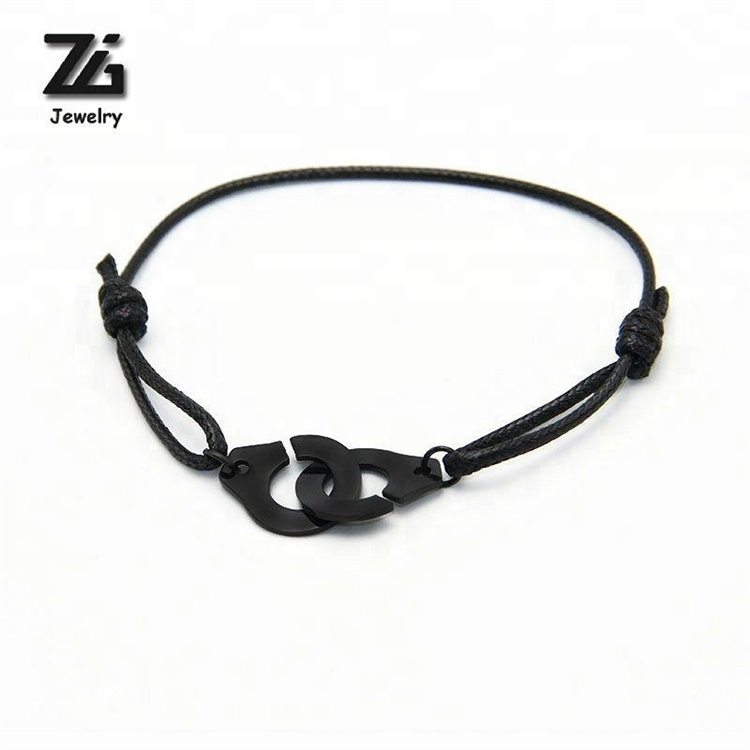 ZG Wholesale Factory 316l Stainless Steel Handcuffs Bracelet