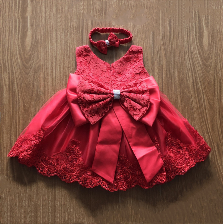 Promotion Baby Christening Dress for Baby Girl Baptism Dress Birthday Princess clothes for Wedding