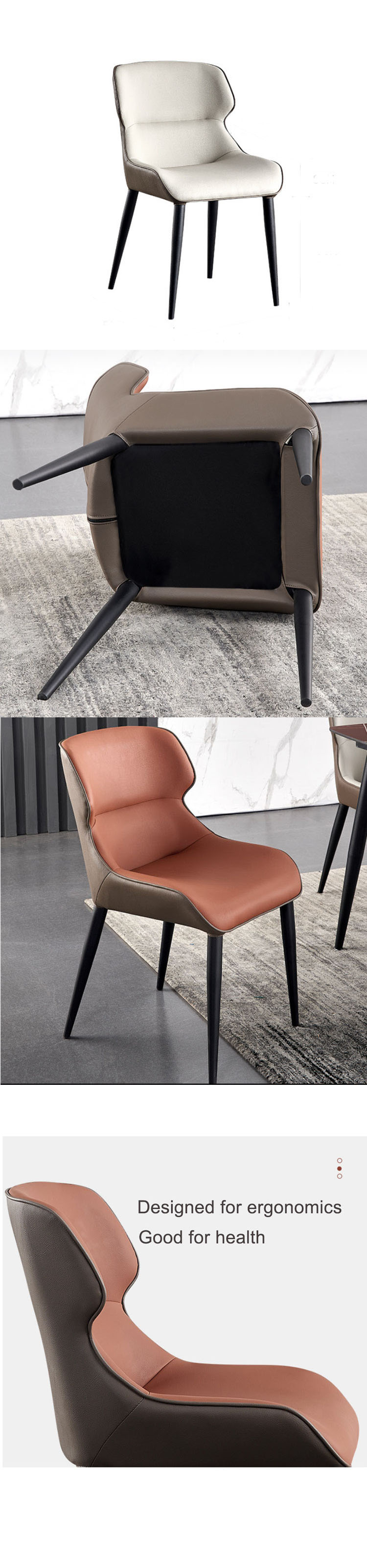 Highly Demand Leather Luxury Furniture Chair Dining Room Chairs