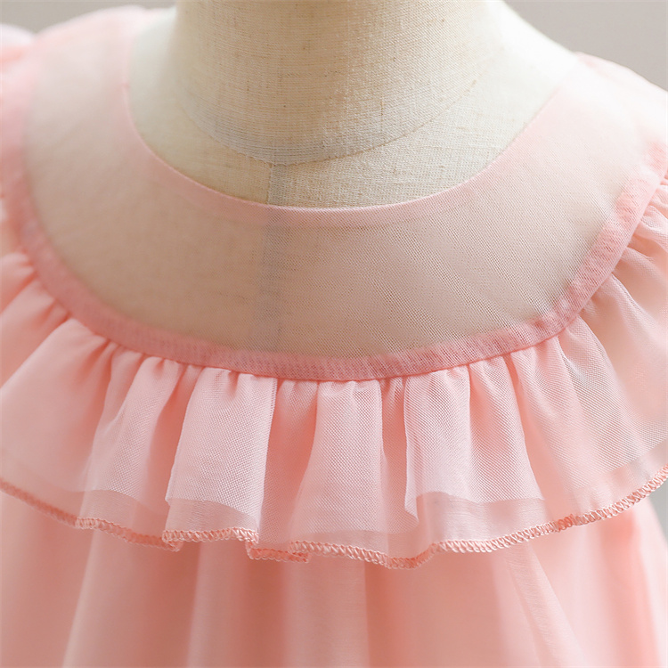 LZH Summer New Dress 1-6Y Birthday Dress For Baby Clothing Girl Princess Dresses Party Children