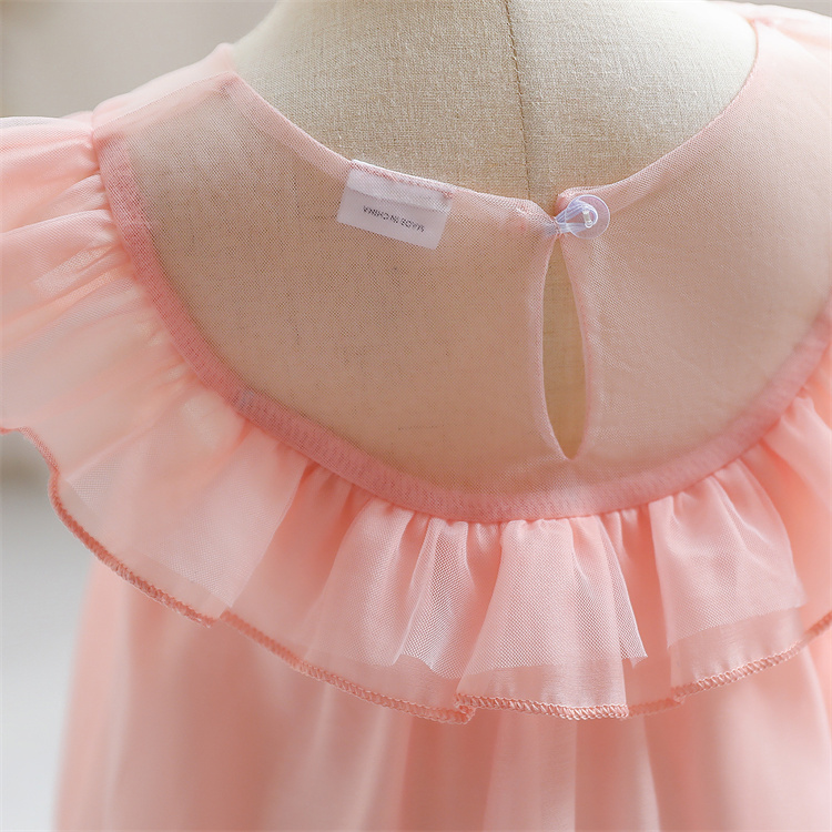 LZH Summer New Dress 1-6Y Birthday Dress For Baby Clothing Girl Princess Dresses Party Children