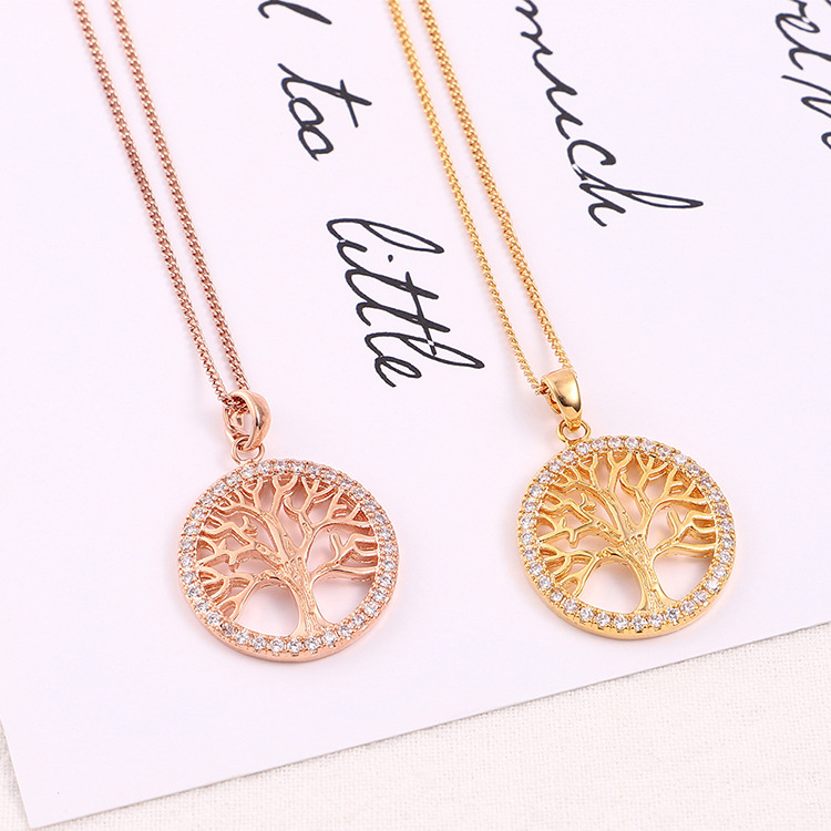 Helpushine New Fashion Zircon Pendant Necklace Delicate Unique Design Stainless Steel Necklace