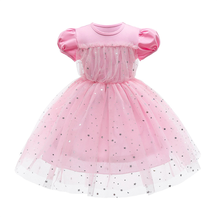 LZH Girls Birthday Party Princess Dress Children Clothes Kids Formal Prom Evening Dresses