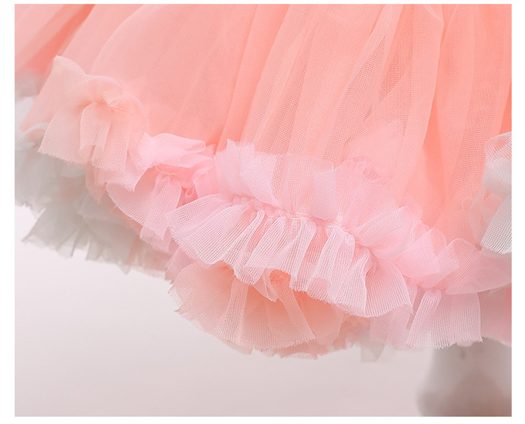 LZH Performance Dresses Kids Flower Girls Princess Party Dress Children's Clothing New Born Tutu Dress Vestidos