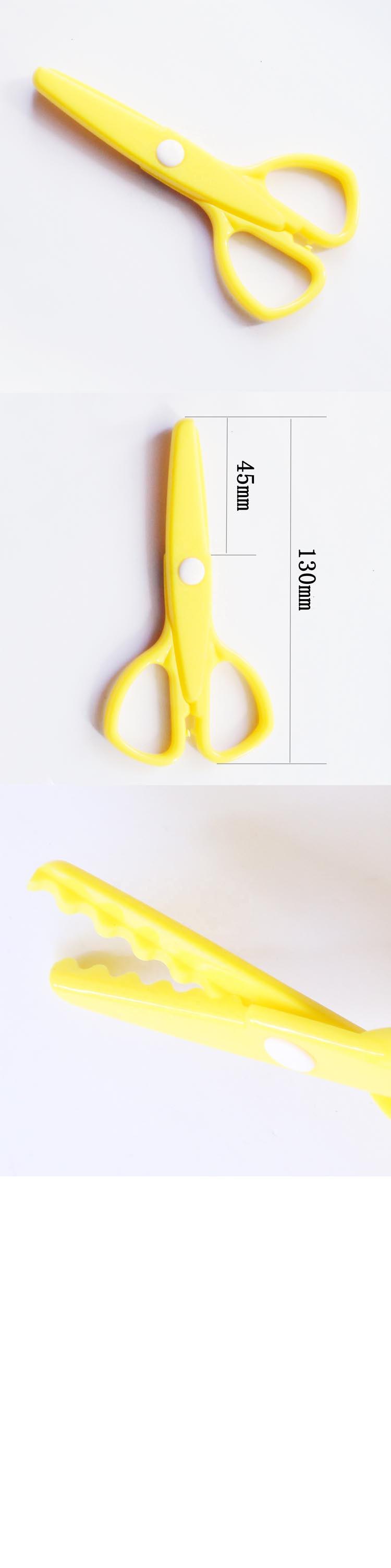 Provide Blunt Mini Craft Safe Design Kids Student Plastic Stationery Scissors Office plastic scissors for little kids