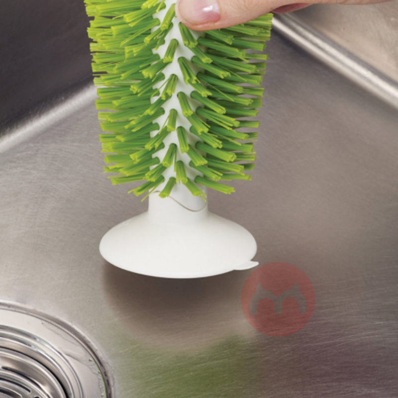 topfuture glass cleaning brush Kitchen cleaning tools creative glass bottle cleaning brush wall suction lazy glass wine 