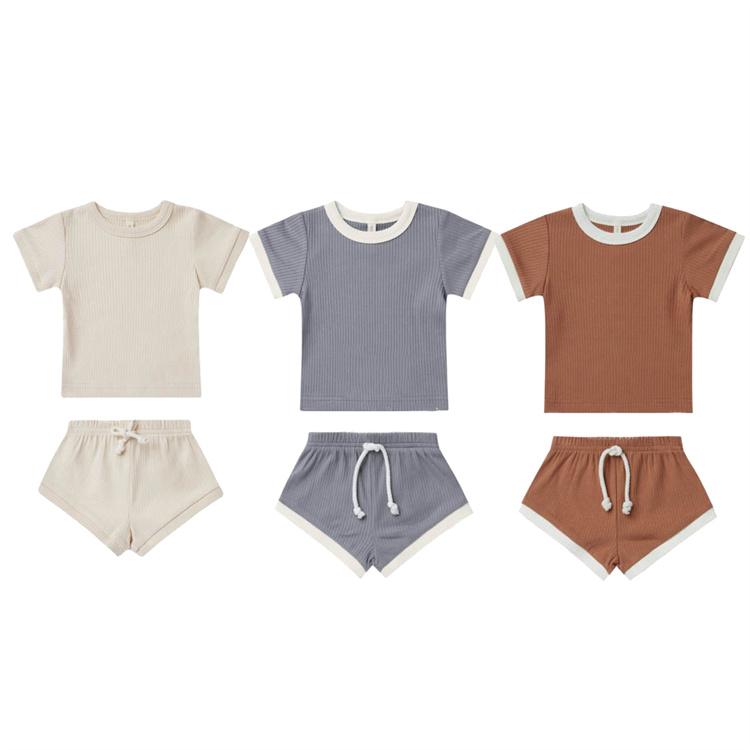 Jinxi Baby Boy Rib Cotton suit