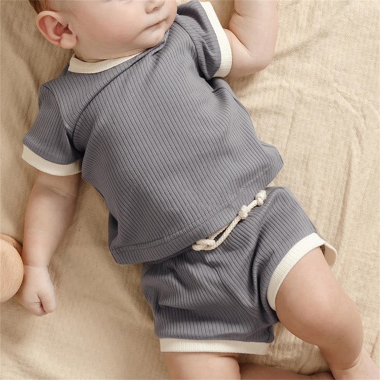 Jinxi Baby Boy Rib Cotton suit