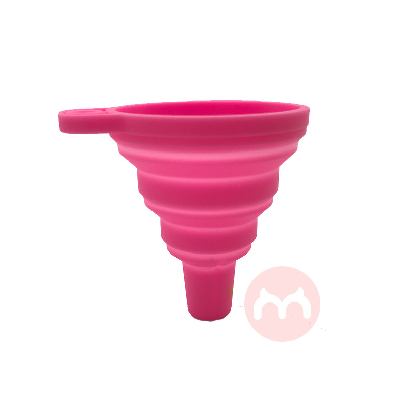 GMI Food Grade Multifunctional Kitchen Cooking Accessories Food Grade Collapsible Funnel Silicone Funnel for Liquid Tran