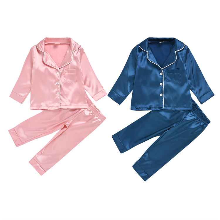 JINXI 2-piece pajamas set of blank soft children's pajamas