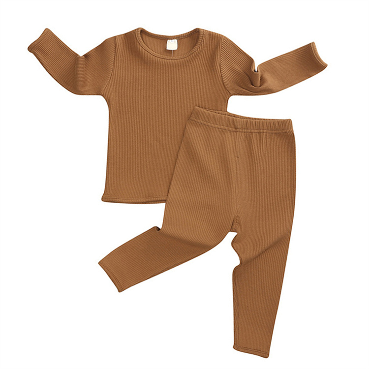 JINXI Stretch pajamas with ribbed housecoat