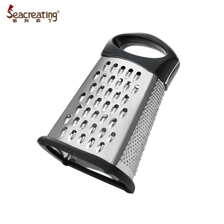 Large vegetable tool kitchen stainless steel 4 sided cheese grater