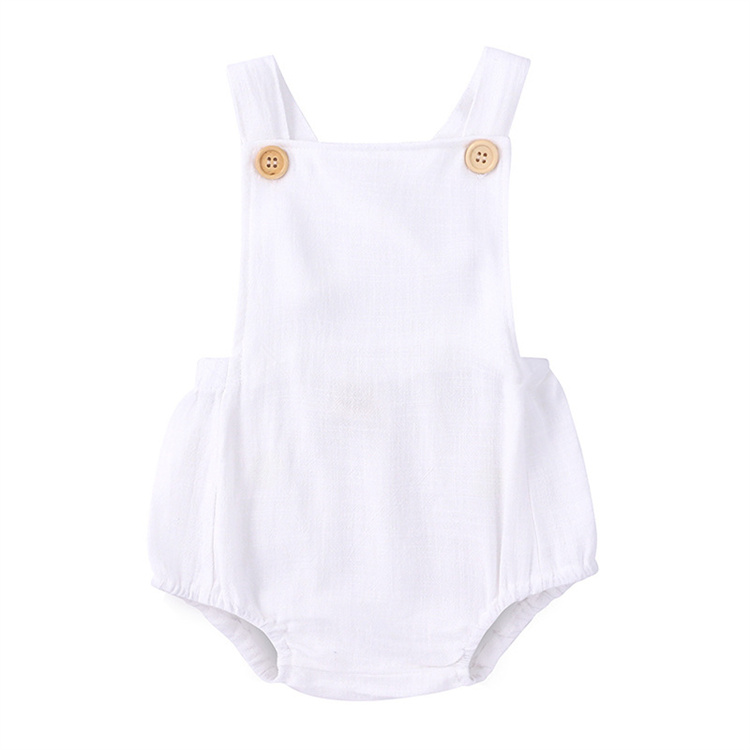 JINXI Cotton Earth colored baby boy jumpsuit