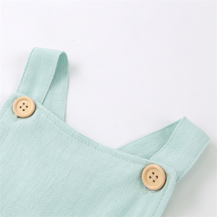 JINXI Cotton Earth colored baby boy jumpsuit