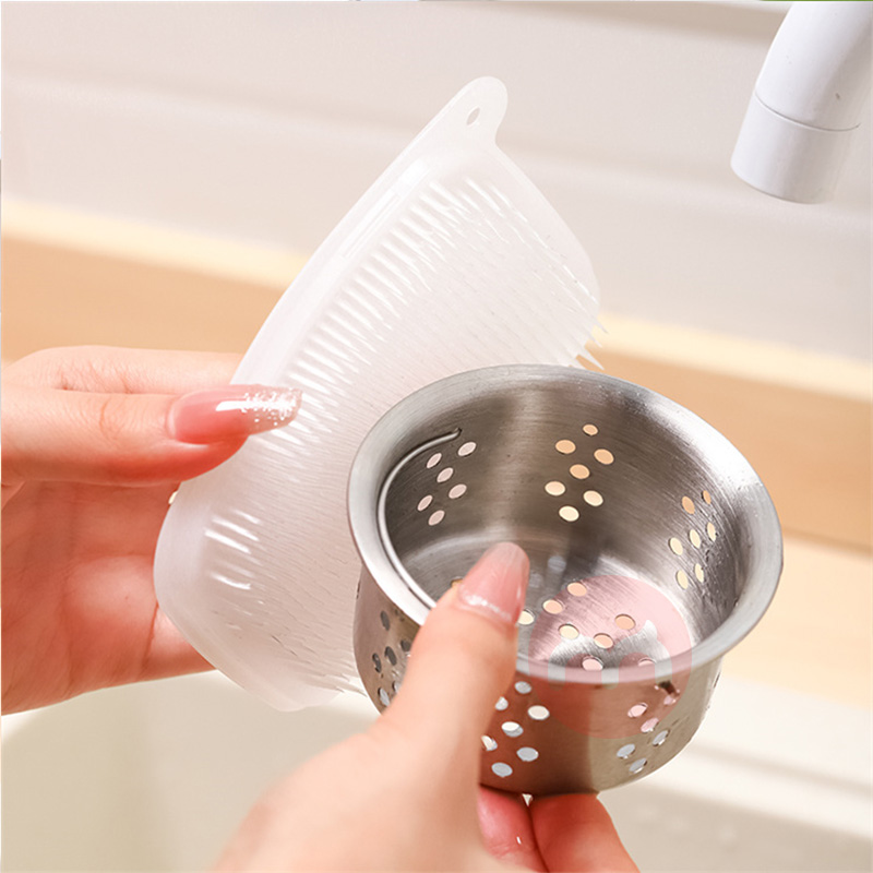 Kitchen Bendable Fruit and Vegetable Cleaning Brush Sink Chopping Board Gap Brush Fruit and Vegetable Cleaning Tool