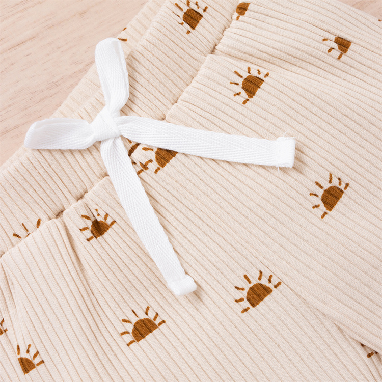 JINXI Ribbed cotton suit for soft baby boys