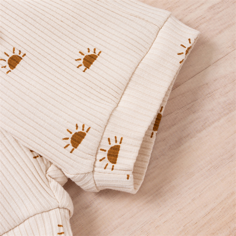 JINXI Ribbed cotton suit for soft baby boys