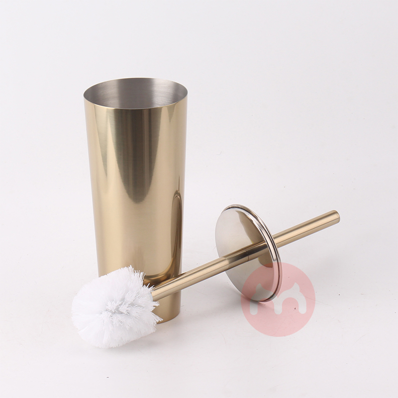 PF Houseware Amazon Hot Sale Cleaning Tools Stainless Stee Free Standing Ceaner Toilet Brush And Holder