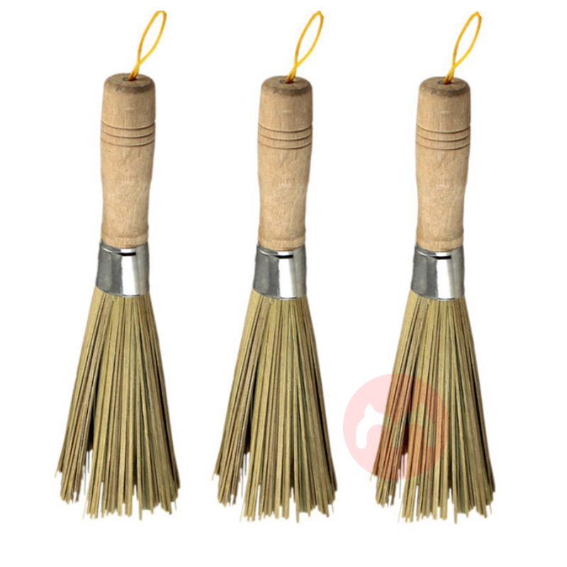 JFB Scrubbing Bamboo Brushes Cleaning Whisk Dish Washing Pan for Home Restaurant Kitchen Tool