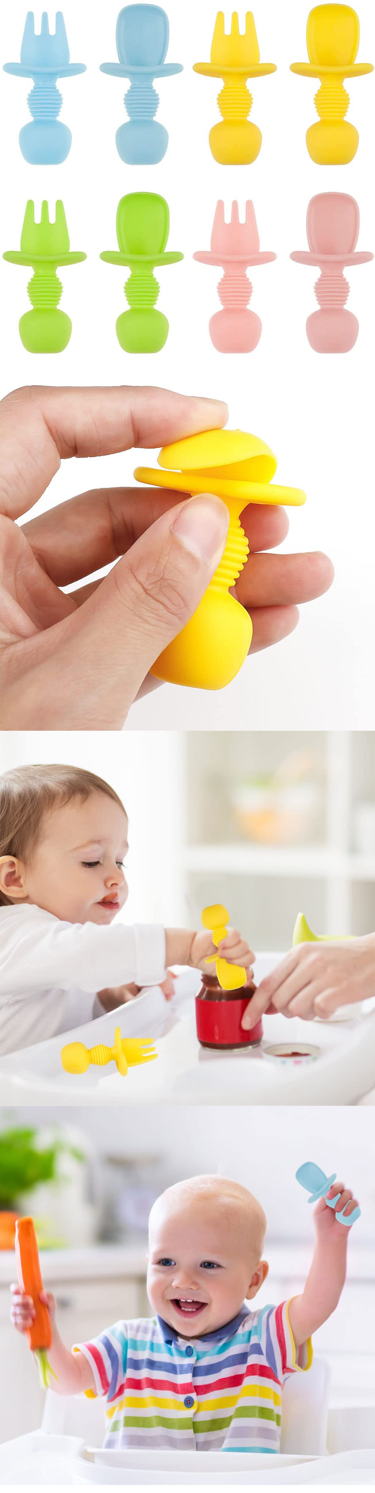 [2 sets]Wellbest Silicone baby weaning appliance