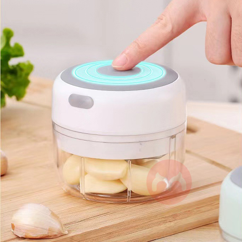 Automatic Wireless USB Charging Food Masher Vegetable Electric Garlic Chopper Kitchen Tools