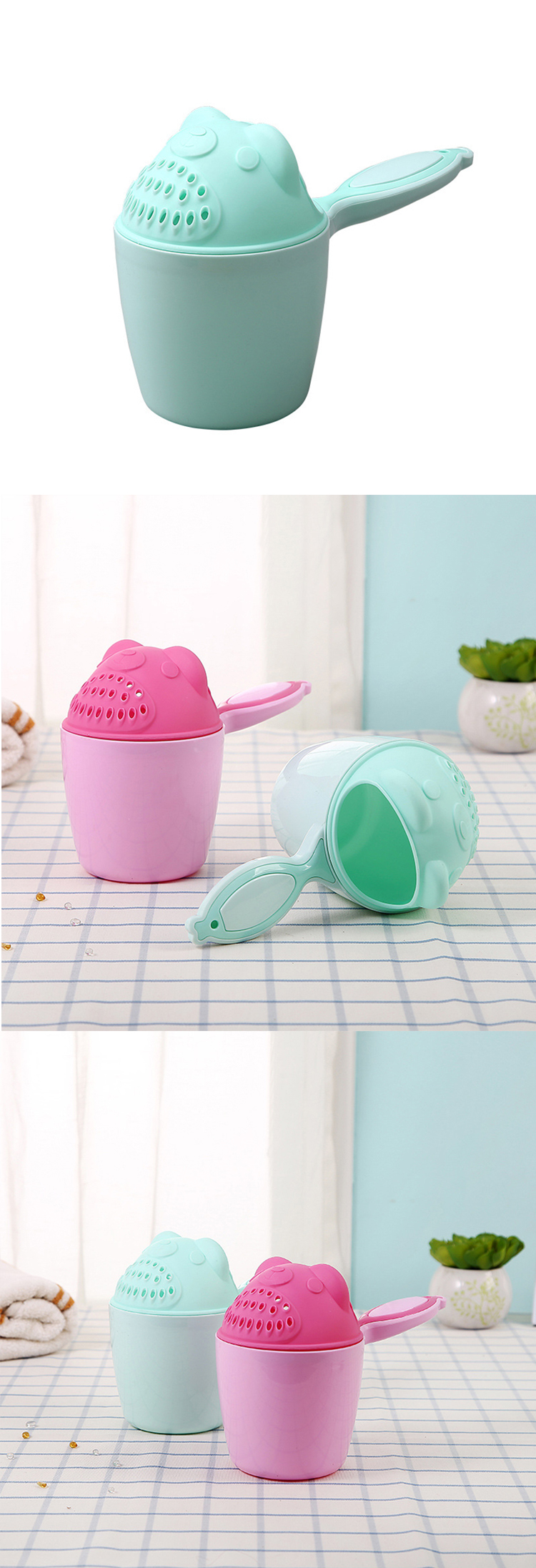 [2 sets]children's shampoo Cup baby shower shampoo cup