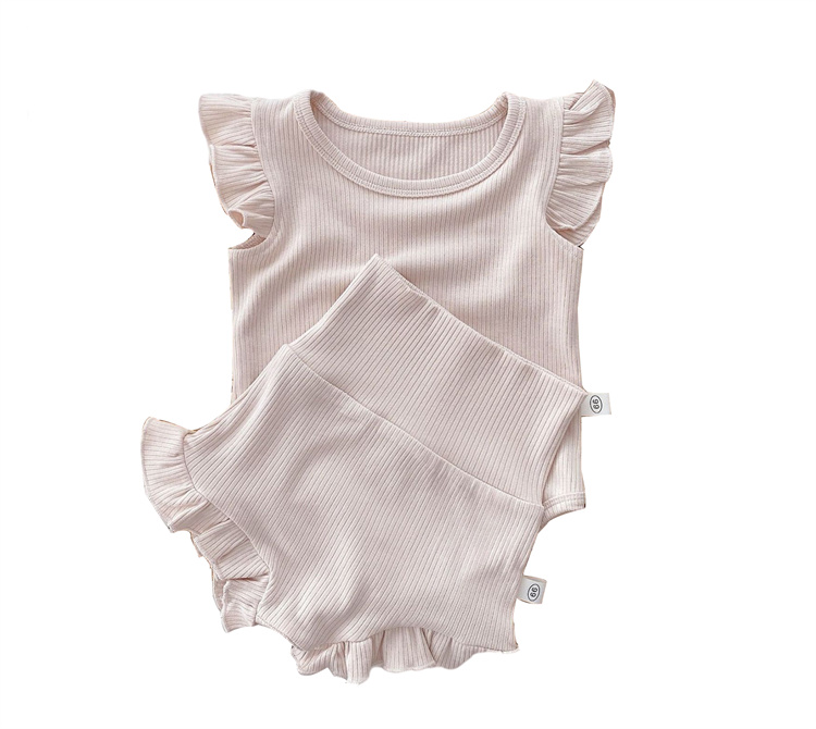 JINXI Ribbed cotton with flowing sleeves for children