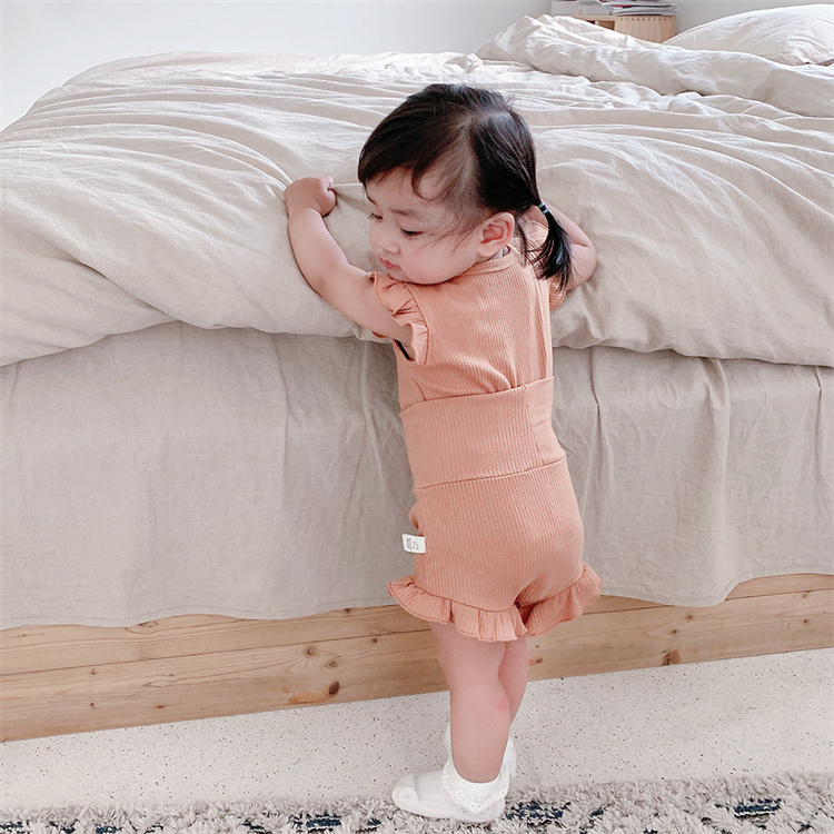 JINXI Ribbed cotton with flowing sleeves for children