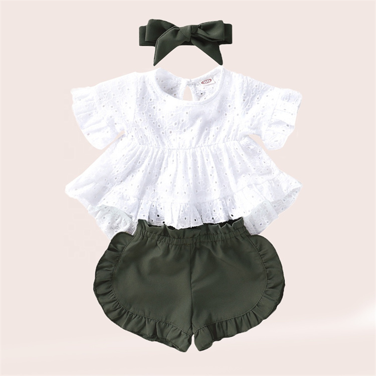 JINXI 100% cotton fashion baby girl suit