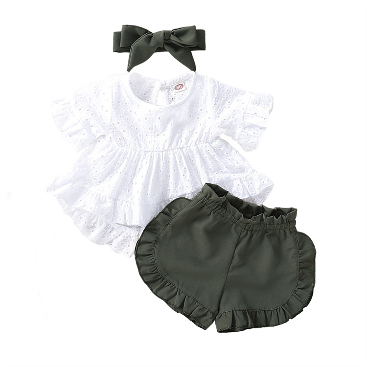 JINXI 100% cotton fashion baby girl suit