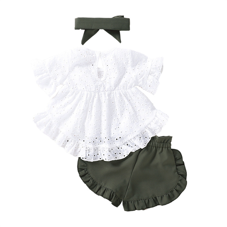 JINXI 100% cotton fashion baby girl suit