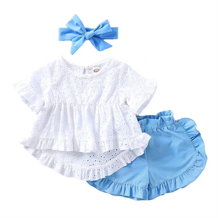 JINXI 100% cotton fashion baby girl suit