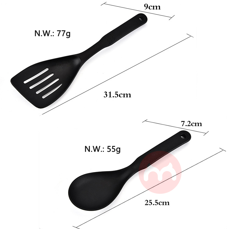SINGING BIRD Best Rated Kitchen cooking nylon Spoons Spatulas Utensils set for nonstick cookware