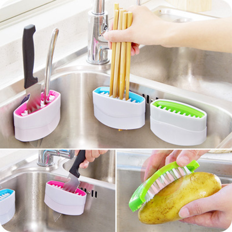 Kamus Plastic Professional Production Eco-friendly Colorful Wholesale Kitchen With Suction Brush