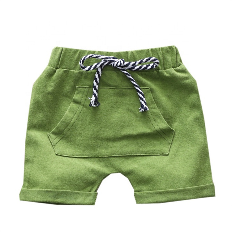 JINXI comfortable little boy shorts with solid cotton pockets