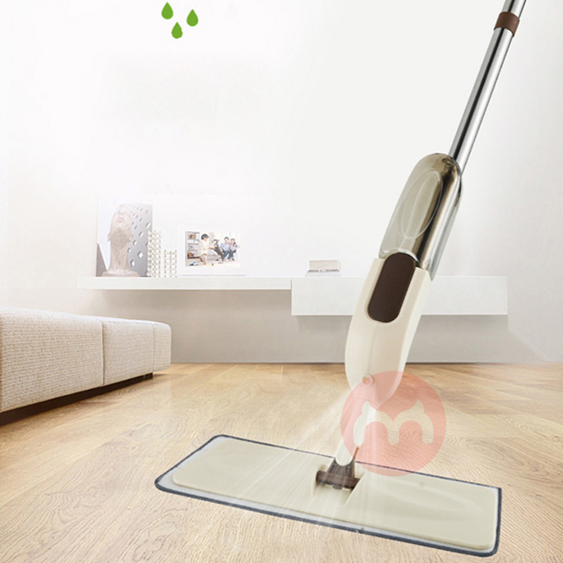 Household Free Hand Flat Floor Mist Swob Washing Dry Wet Tool Scrape Cleaning Automatic Spray Water Floor Mop
