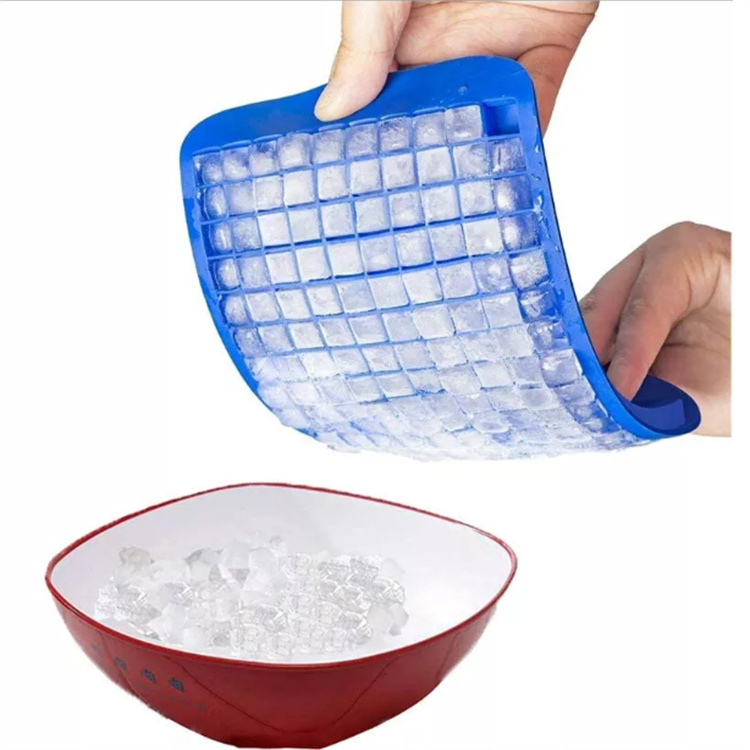 Mini 160 cell silicone ice cube tray